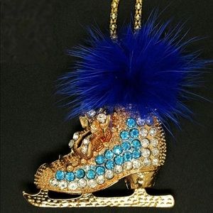 Ice Skate Necklace